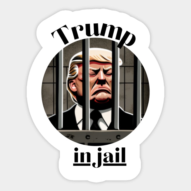 donald trump arrested Sticker by NewProductSale